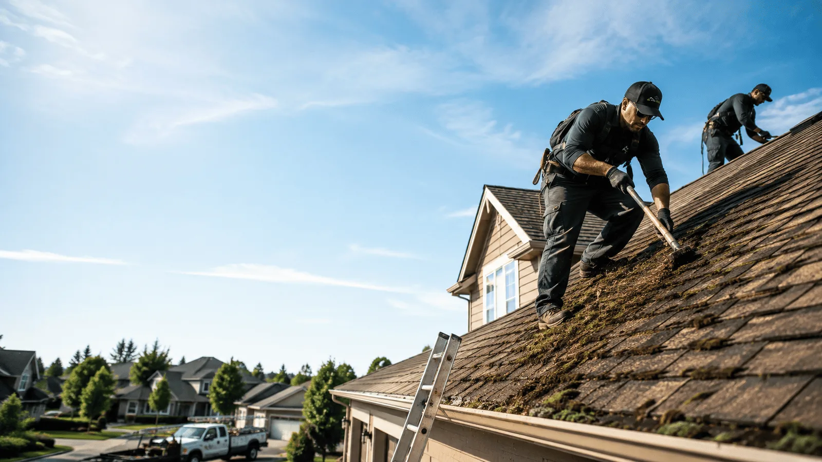 Roof Moss Removal in Warren, MA near me